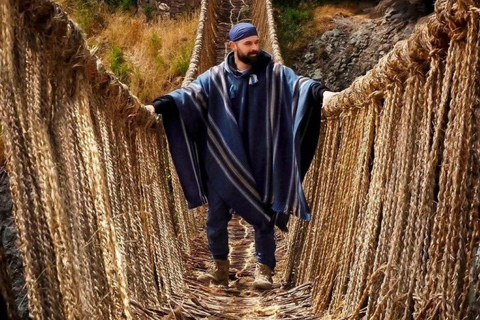Qeswachaca the last Inca bridge
