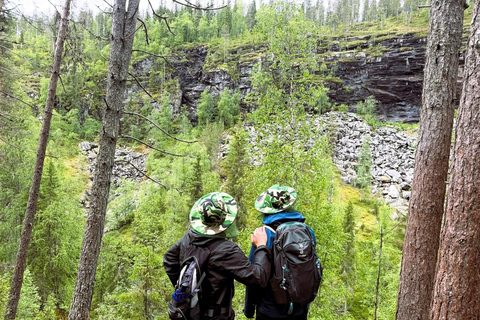 Rovaniemi to Ruka Roller Coaster & Korouoma Canyon Waterfall