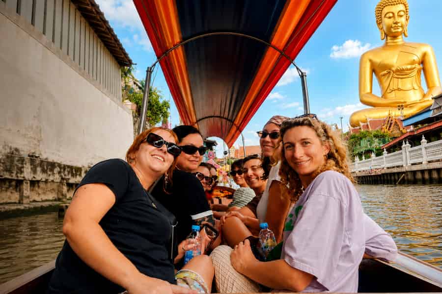 Kanalfahrt zum Großen Buddha: Private Bootstour in Bangkok mit einem Einheimischen. Foto: GetYourGuide