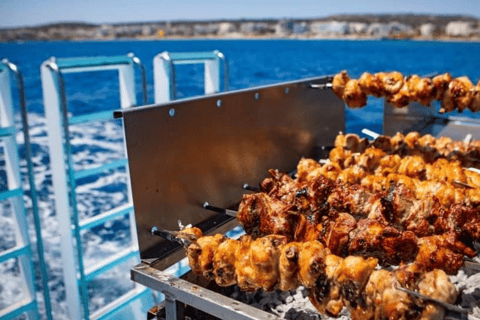 Ayia Napa: Blue Lagoon, Turtle Cove and Famagusta with BBQ Ayia Napa: Blue Lagoon and Famagusta Boat Tour with BBQ