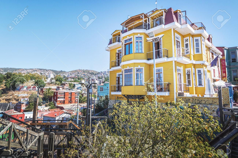 Ganztägiges Abenteuer Valparaíso &amp; Viña del Mar ab Santiago