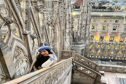 Milano: Luxury Duomo Fast-Track Entry with Lift to Terraces