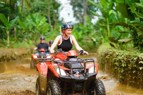 Ubud : Rice Teracces, Gorila Face ATV & RaftingPour les voyageurs en solo qui réservent cette