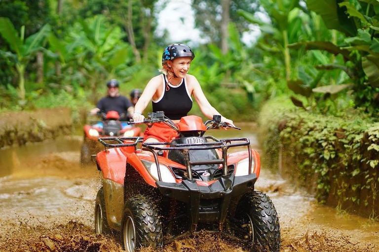 Ubud : Rice Teracces, Gorila Face ATV & RaftingPour les voyageurs en solo qui réservent cette