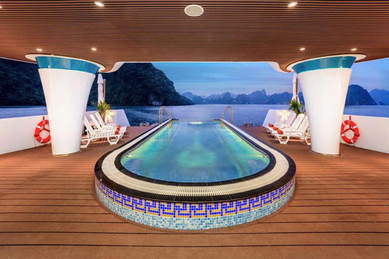 Ha Long Bay 2D1N or 3D2N With A 6-Stars Cruise Ha Long Bay 2 Days 1 Night & Shared Car Transfer
