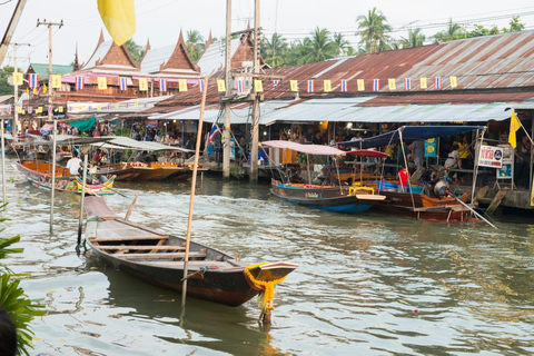 From Bangkok: Amphawa Floating Market & Maeklong Tour