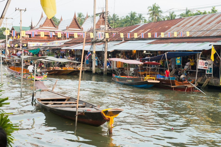 From Bangkok: Amphawa Floating Market & Maeklong Tour