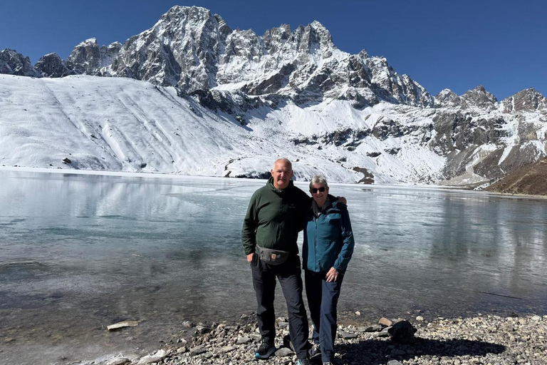 Everest Base Camp & Gokyo Lake Helicopter Flight landing Gokyo Lake Helicopter Flight Tour with Breakfast