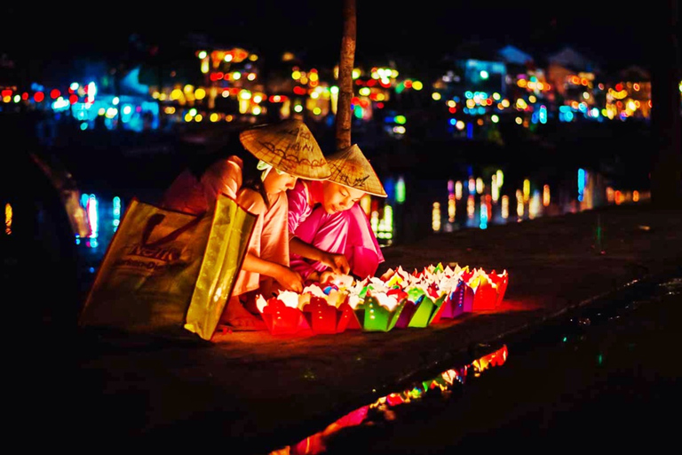 Coconut Jungle &amp; Basket Boat &amp; Hoi An City &amp; Release LanternTour particular, traslado de carro particular e guia de turismo particular