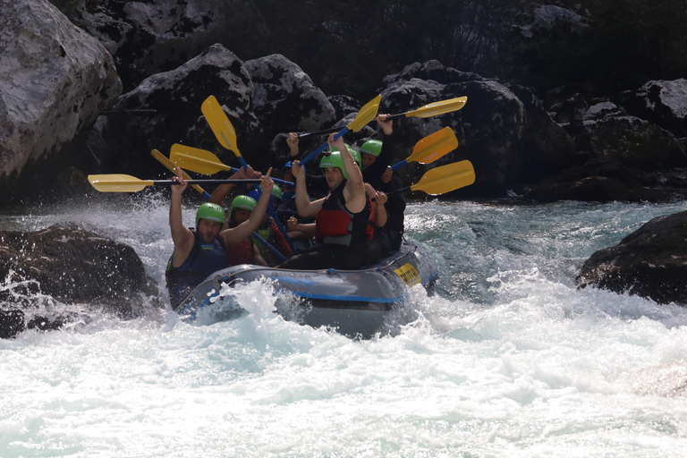 Bovec: Soča River Rafting Adventure with Photos and Drink