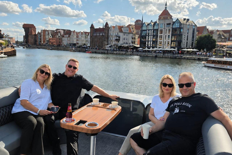 Gdańsk: Private River Beer Cruise on double decker boat Gdańsk: Private River Beer Cruise on doble decker boat