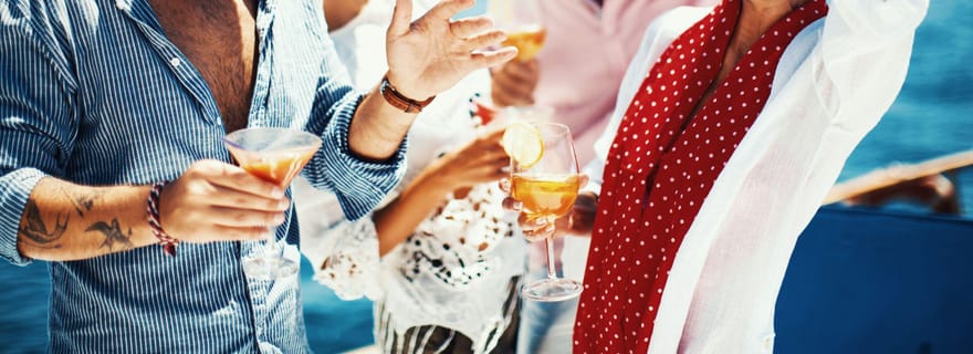 Croisière au coucher du soleil autour de Saint-Georges