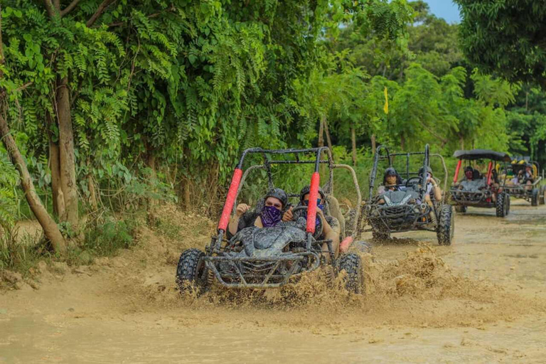 Passeio de buggy extremo: da selva à costa tropical