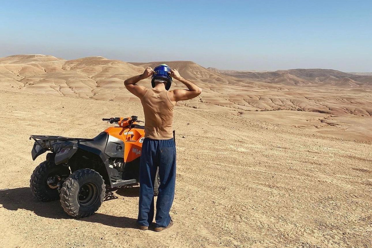 Marrakech: Agafay Desert Quad & Camel Rides with Dinner Show