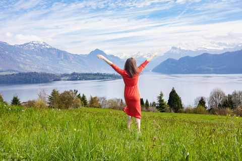 Luzern: Privates Fotoshooting an berühmten Sehenswürdigkeiten