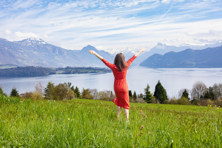 Luzern: Privates Fotoshooting an berühmten Sehenswürdigkeiten
