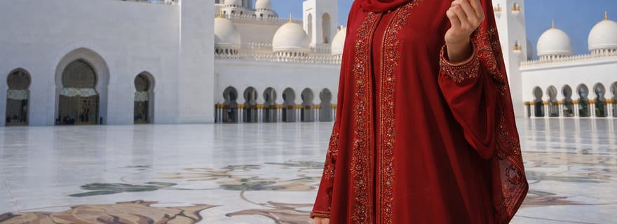 Au départ d'Abu Dhabi : visite guidée d'une demi-journée de la mosquée Sheikh Zayed