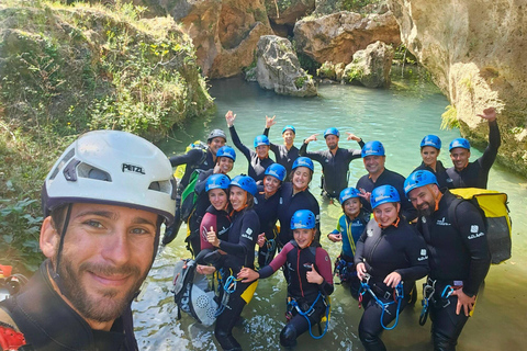 Anna: canyoning in Gorgo de la escalera