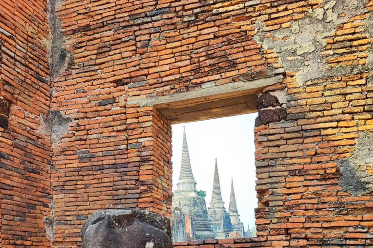 Bangkok to Ayutthaya, Big Buddha Monkey Temple & Hidden Cafe