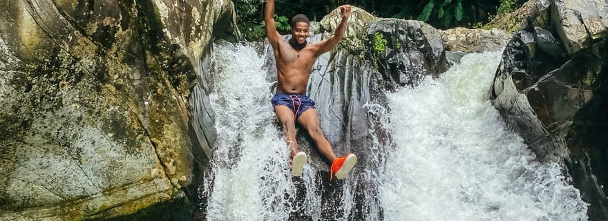Da San Juan: tour della foresta di El Yunque e scivolo d'acqua