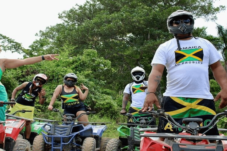 ATV, Bamboo Rafting & Horseback Ride Tour From Montego Bay ATV, Bamboo Rafting & Horseback Ride Combo