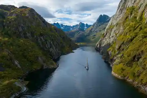 Lofoten Small Group Trollfjord Cruise on 33m Classic Yacht