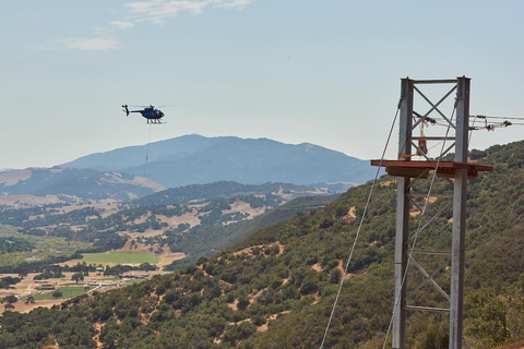 Santa Barbara : Tour de zipline avec promenade en 4x4 Humvee