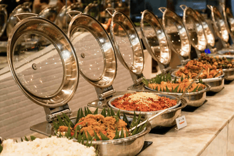 Boracay: Beachfront Buffet with Live Music White Sand Hotel 8 Eight by the Beach Dinner Buffet