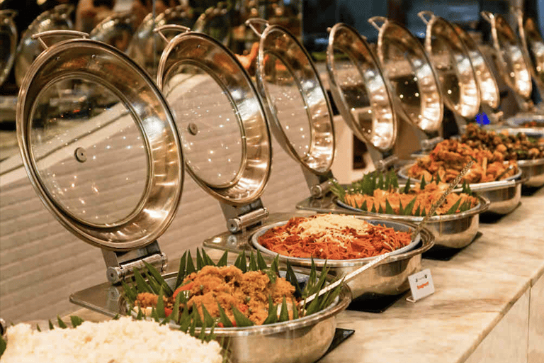 Boracay: Beachfront Buffet with Live Music White Sand Hotel 8 Eight by the Beach Dinner Buffet