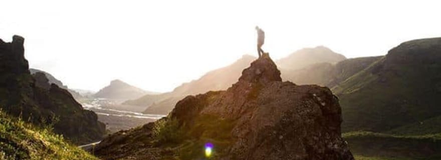 Hvolsvöllur : randonnée privée de jour guidée par Thorsmork en Super Jeep