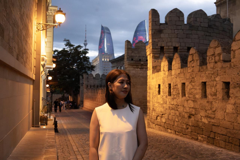 巴库城市与黄金时刻摄影体验巴库城市和黄金时刻摄影体验