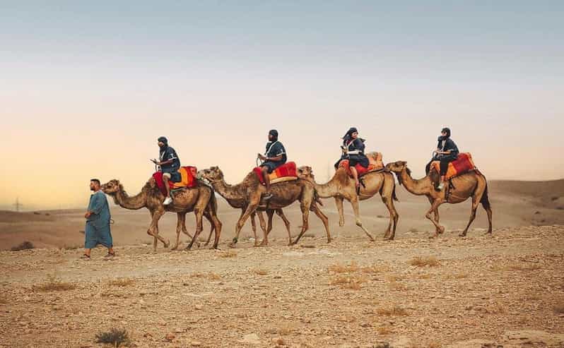 Marrakech : palmeraie Désert d'Agafay Quad, balade à dos de chameau - quad