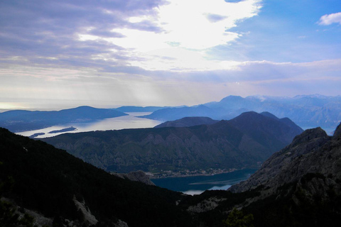 Experiência de transferência do teleférico de Kotor