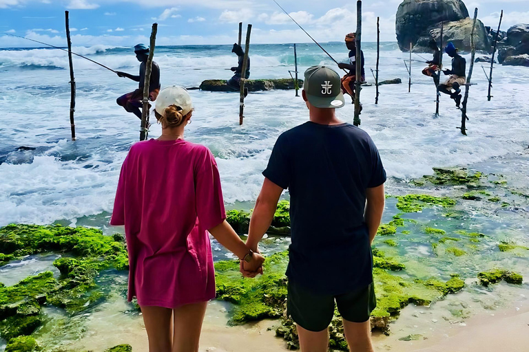 Da Colombo: tour privato all-inclusive di un giorno a Galle e MirissaGalle: tour privato di un giorno lungo la costa meridionale con snorkeling