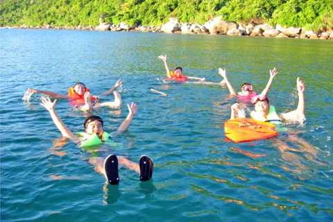 Hoi An/Da Nang: Cham Island Daily Tour with Snorkeling Pickup at hotel in Da Nang city center.