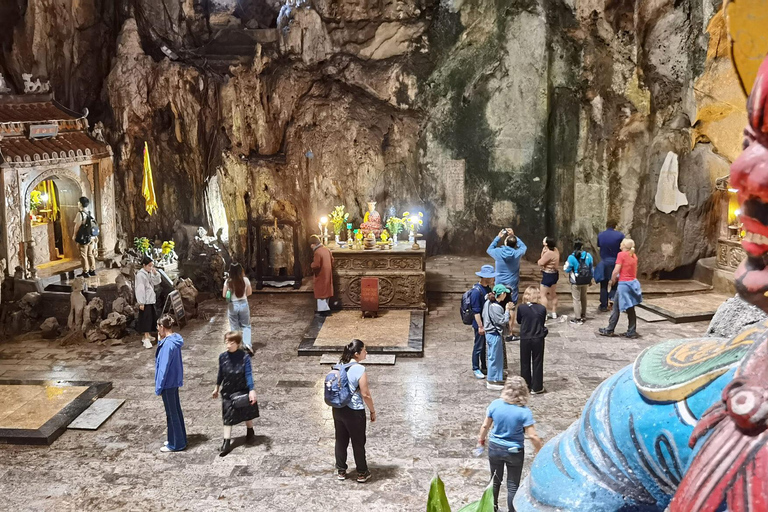 Da Nang/Hoi An: Aventura en las Montañas de Mármol y la Tierra Sagrada de My SonRecogida en Hoi An