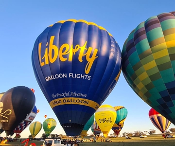 Perth : Vol en montgolfière dans la vallée d'Avon avec petit-déjeuner