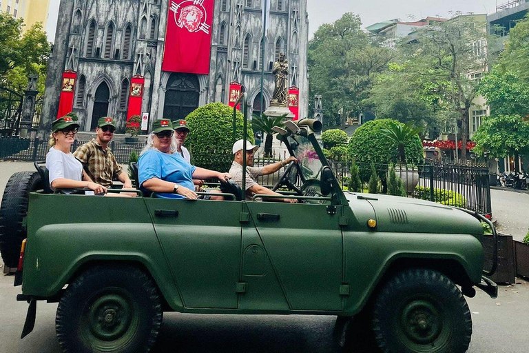 Hanoi: Jeep Tour with Banana Island, Hidden Canal & Bun Cha