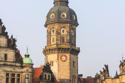 Dresden: City Walking Tour and Ticket for the Hausmannsturm Tower Dresden: City Walking Tour and Ticket for the Hausmannsturm Observation Deck