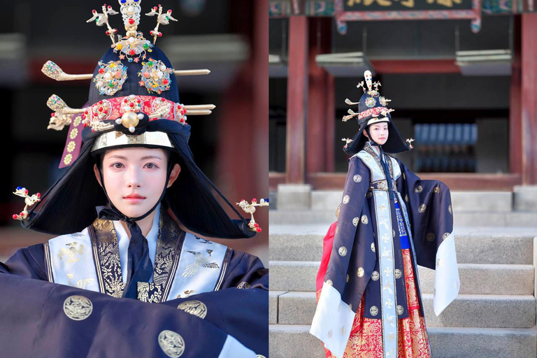 Royal Hanbok Dress-Up & Professional Photoshoot Experience