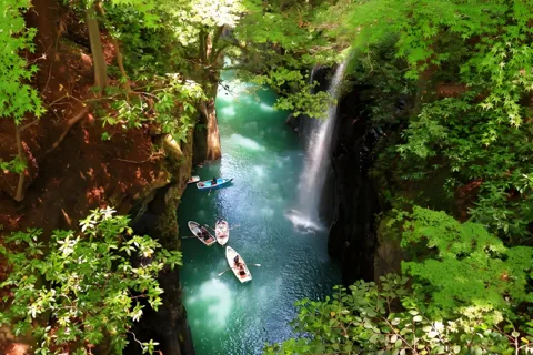 Fukuoka: Miyazaki, Takachiho Gorge Boat Experience Day Trip
