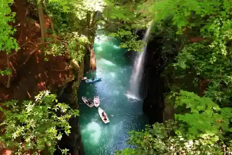 Fukuoka: Miyazaki, Takachiho Gorge Boat Experience Day Trip