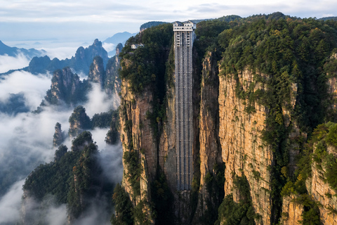 Zhangjiajie: Avatar Mountains E-Ticket & Guide Options 4-Day Park Ticket + 4 Mountain Transport Rides