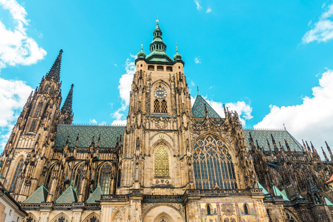 Prague Castle & Charles Bridge Tour + Interior Option Tour in English