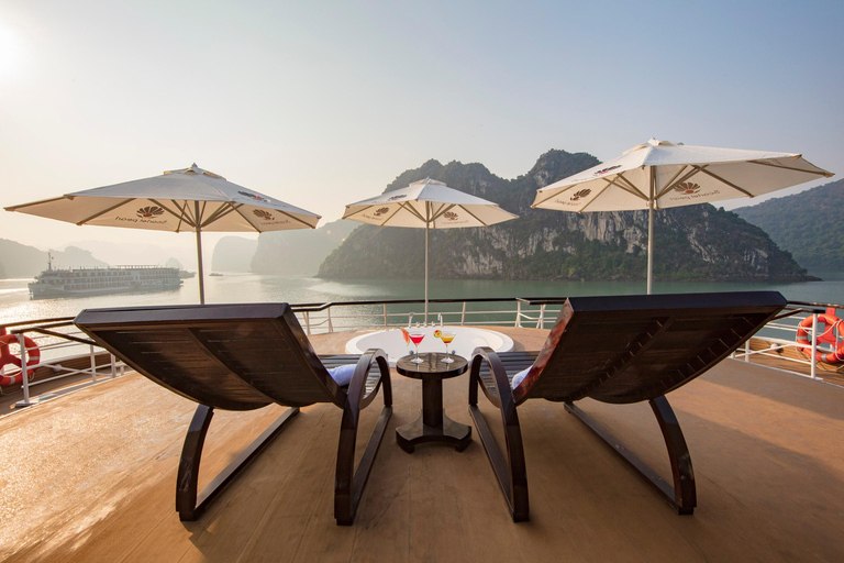 From Hanoi: Visit Ha Long Bay 3 Days With A 5-Star Cruise Private Tour & Private Car Transfer With A Luxury Cruise