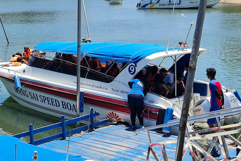 Krabi: Speedboat Transfer between Ao Nang/Railay and Phi Phi Railay Beach to Koh Phi Phi Don by Speedboat