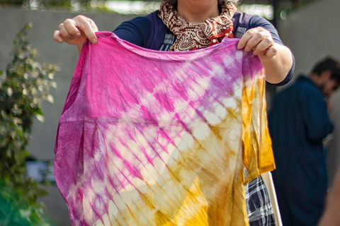 Jaipur: Natürliches Färben, Blockdruck, Tie &amp; Dye Workshop
