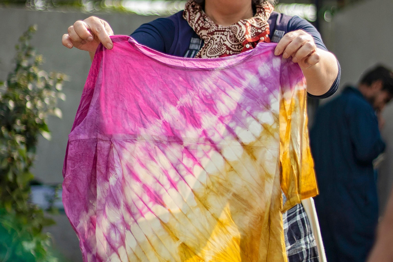 Jaipur: Natürliches Färben, Blockdruck, Tie &amp; Dye Workshop