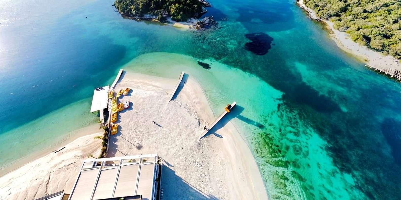 Tirana/Durrës/Golem: Tagestour nach Sarandë, Ksamil und zum „Blue Eye“