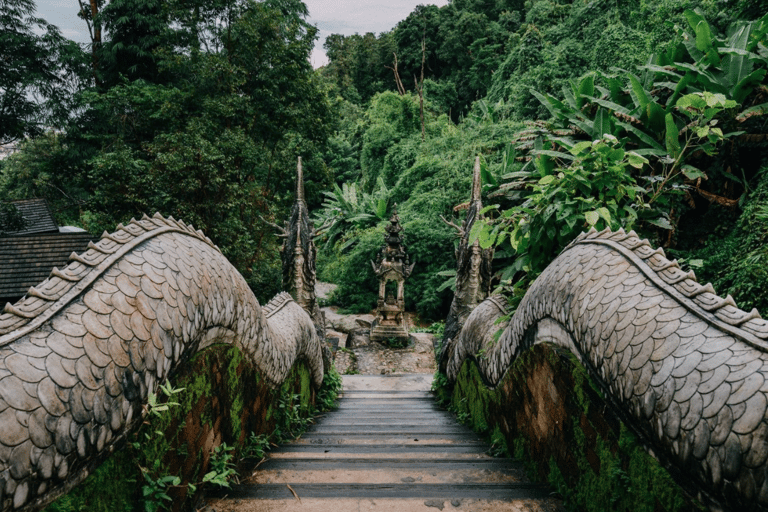 Wat Pha Lat, Doi Suthep e crociera sul fiume Mae Ping al tramonto